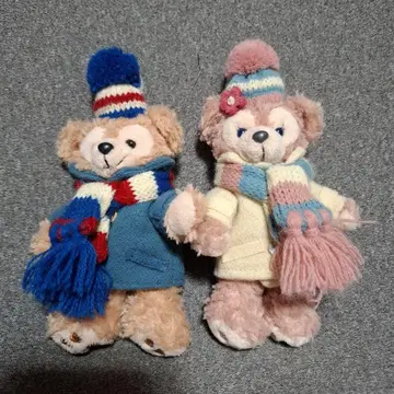 더피 & 셰리메이 봉제 인형 배지