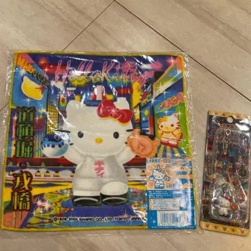 헬로키티 도톤보리 디자인 세트 오사카 한정판