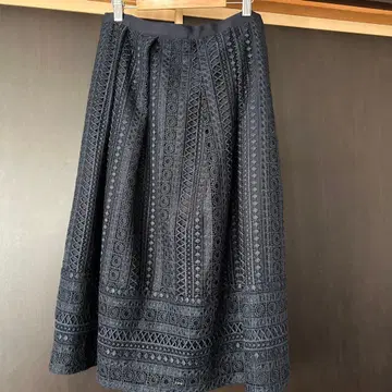 내추럴 뷰티 13호 레이스 스커트 미사용품