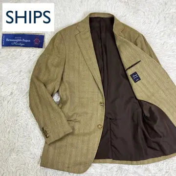 SHIPS 쉽스 제냐 원단 테일러드 자켓 헤링본 M 사이즈