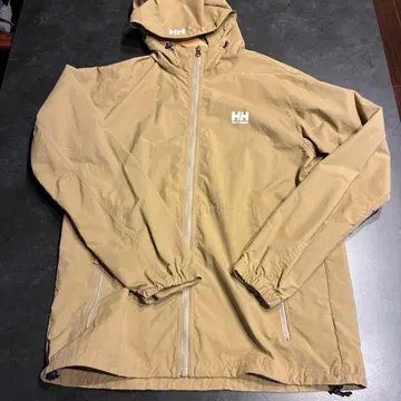 헬리 한센 후드 부착 나일론 자켓 베이지