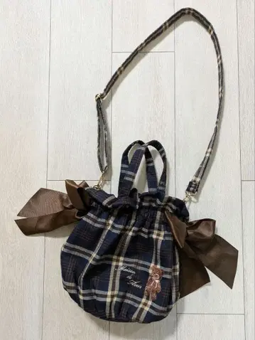 [ 새상품급 ] Maison de FLEUR 2Way 토트백 곰 테디베어