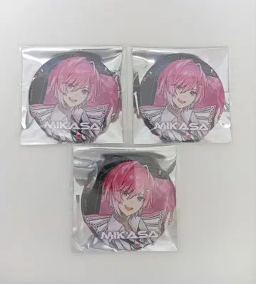 메테오라 미카사 군 캔뱃지 무도관 등신