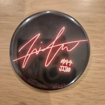 No Giri THE FINAL 캔뱃지 jisoo