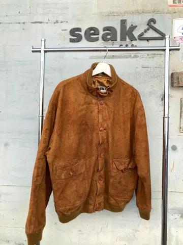 ESSEBI 스웨이드 블루종 발스타리노 타입