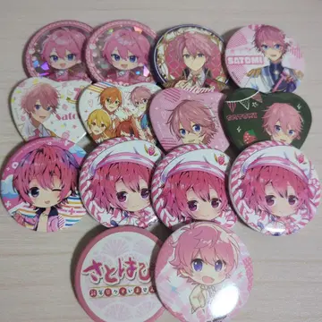 사토미군 스토푸리 캔뱃지 14개 묶음 판매