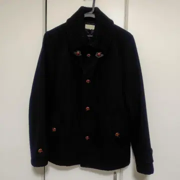 NANO UNIVERSE 네이비 돈키 컬러 코트 42