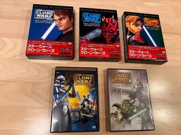 스타 워즈 클론 워즈 DVD 세트