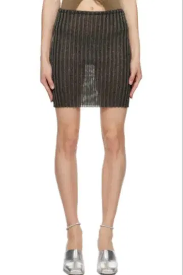 미사용 새상품 A. Roege Hove Ara Lurex skirt