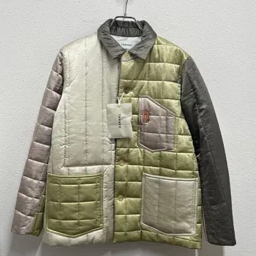 TANAKA 멀티 컬러 퀼팅 자켓