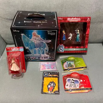 디즈니 크리스마스 오너먼트 아나와 눈의 여왕 피규어 아나 엘사