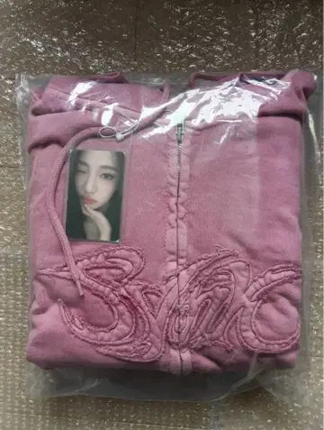 aespa 닝닝 서울콘 앙코르 핑크 후디 md