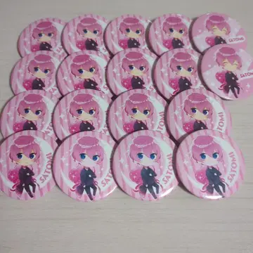 사토미군 스토푸리 캔뱃지 사토완 Memories 18개 묶음 판매