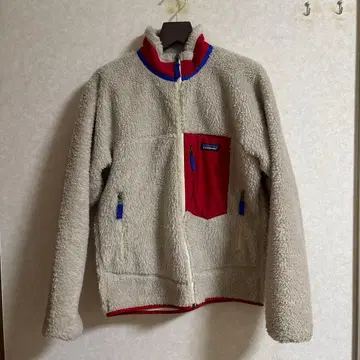 파타고니아 레트로X 가디건 내추럴 레드