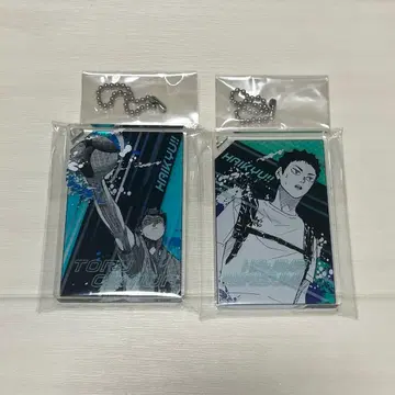 하이큐 도미노풍 아크릴 키링 컬렉션 시크릿 오이카와 이와이즈미