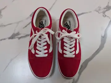 Vans ULTRACUSH 레드 스니커즈 CM25