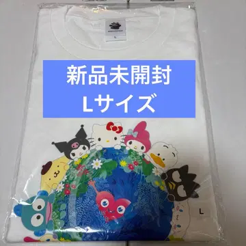 L 사이즈 EXPO2027 산리오 뚱크뚱크 T셔츠 집합