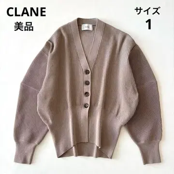 새상품급 CLANE [ 정가2.6 ] 커브 슬리브 니트 가디건