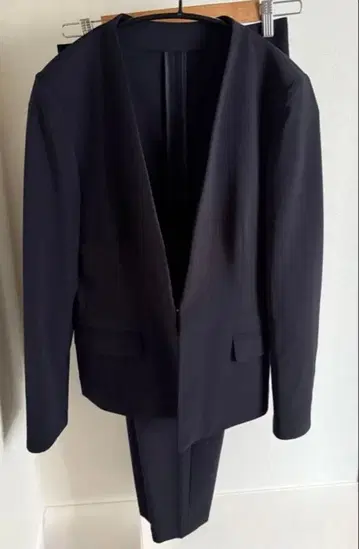 정장 셀렉트 노카라 셋업 네이비 9호 M