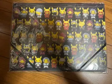 [ 미개봉 ] 단원 놀이 피카츄 케이스 포함 클리어 파일 세트 A4