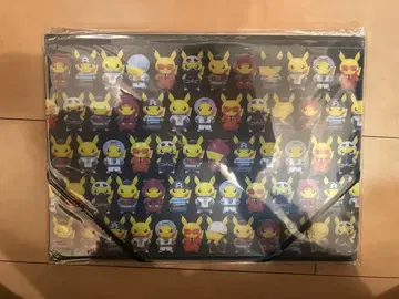 [ 미개봉 ] 단원 놀이 피카츄 케이스 포함 클리어 파일 세트 A4