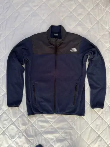 노스페이스 플리스 자켓 네이비