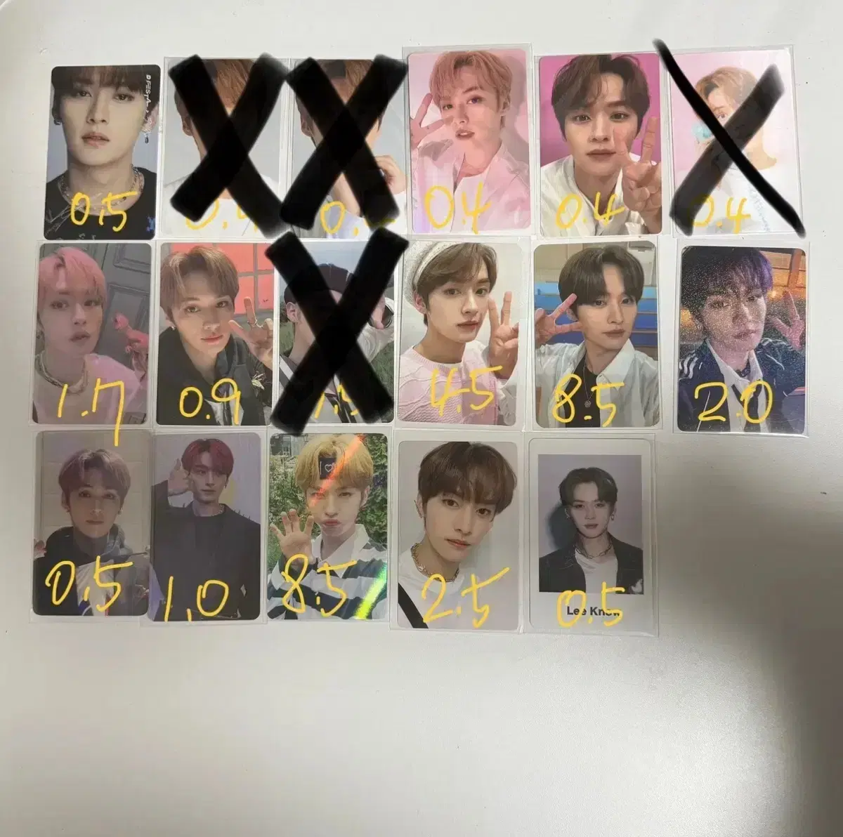 Stray Kids pocca, goods disposal, many unreleased photocards