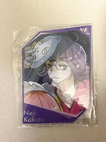 잭 홀로그램 아크릴 스탠드 네지 블랙몬