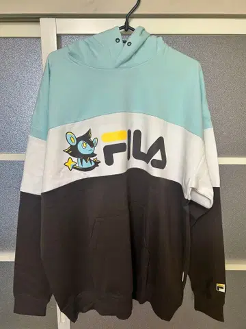 FILA 후드 부착 후드티 포켓몬