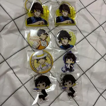 블루 록 하치쿠라 메구루 키링 캔뱃지 러버 스트랩 묶음 판매