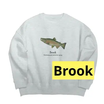 Brook 맨투맨 미사용 새상품