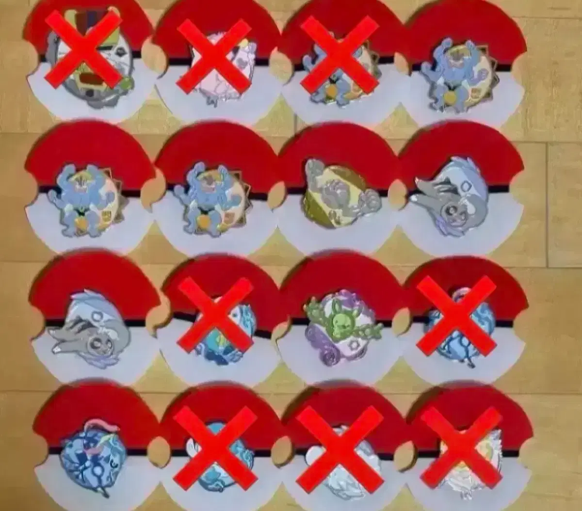 Pokemon Popops Random Badge 1st batch