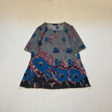 00년대 빈티지 꽃무늬 튜닉 쇼와 레트로 아카이브 y2k