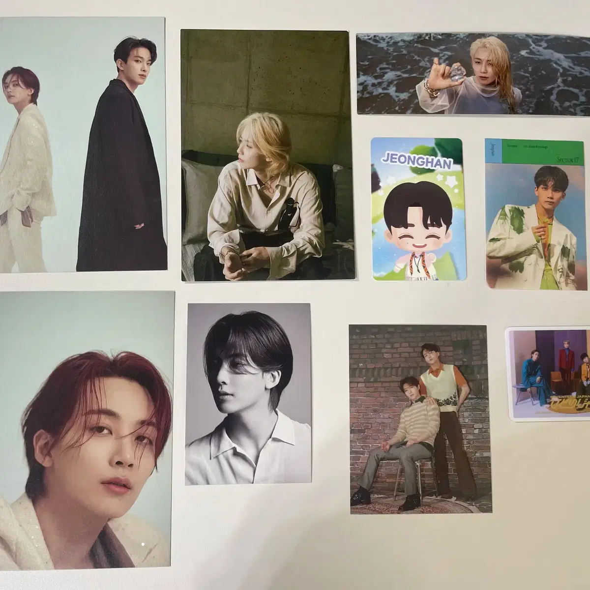 Seventeen Jeonghan Poca and components bulk