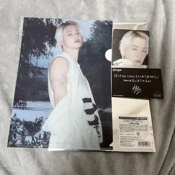 영준 클리어 파일 코스터 콜라보 카페 Starkissed