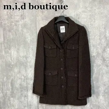 m,i,d boutique 일본제 트위드 자켓 38