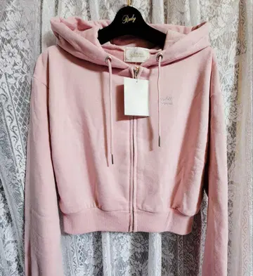 미셸 마카롱 숏 후드티 프리 사이즈 새상품