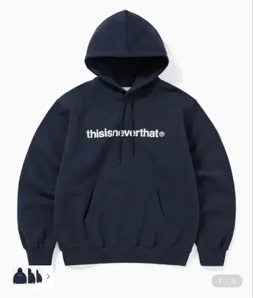 Thisisneverthat 로고 후디