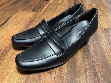 fuwaraku 블랙 펌프스 로퍼 24.5