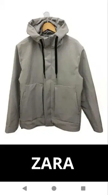ZARA HOODED PUFFER JACKET