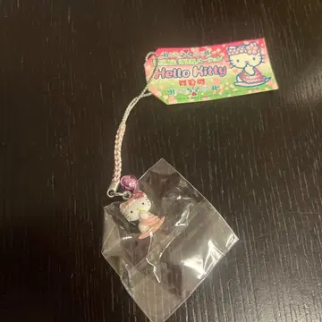 헬로키티 스트랩 끈 달린 장식 카와즈 벚꽃