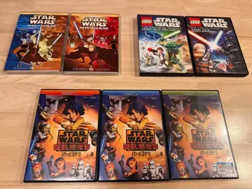 Star Wars 애니메이션 DVD 7장 세트