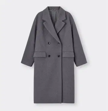 새상품 GU 니트 멜톤 테일러드 코트