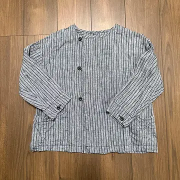 GRANDMA MAMA DAUGHTER 스트라이프 칠부 소매 셔츠