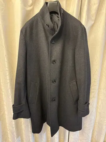 UNITED ARROWS 스탠드 카라 코트