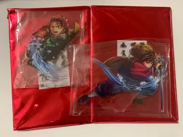 귀멸의 칼날 무한성편 키 비주얼 랜덤 아크릴 스탠드 기유 탄지로