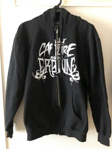 [ 미사용 ] 밴딩 후드티 Capture the Crown M