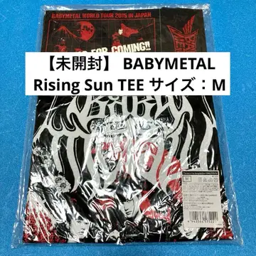 [ 미개봉 ] BABYMETAL Rising Sun TEE 사이즈: M