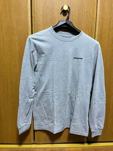 patagonia 긴팔 T셔츠 S 사이즈 그레이