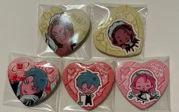 에이리언 스테이지 콜라보 카페 캔 배지 효나 티르 미지